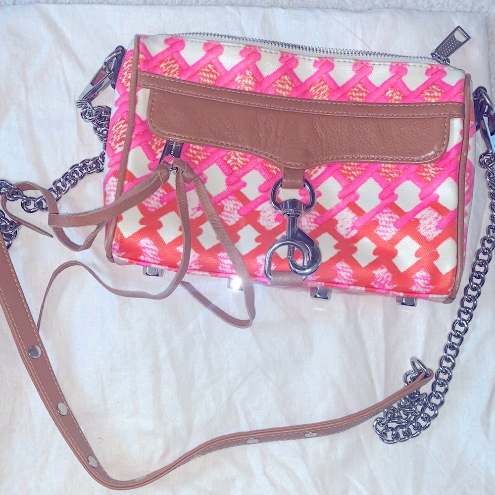 Rebecca Minkoff multicolored crossbody/clutch
